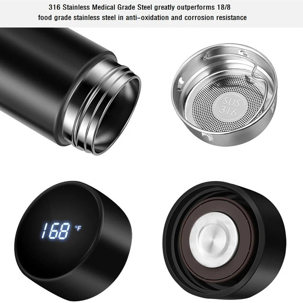 Stainless Steel Thermos Bottle withl 500Ml